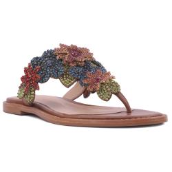 Cristal Flower Sandals