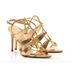 Cristal Gold Sandals