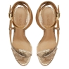 Courtney Gold Sandals