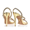 Gold Glitter Sandals