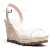 Lucy Transparent Wedges