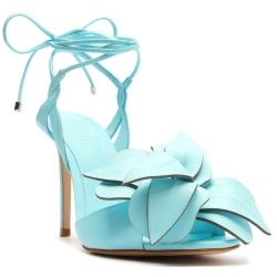 SCHUTZ Blue Flower Sandals