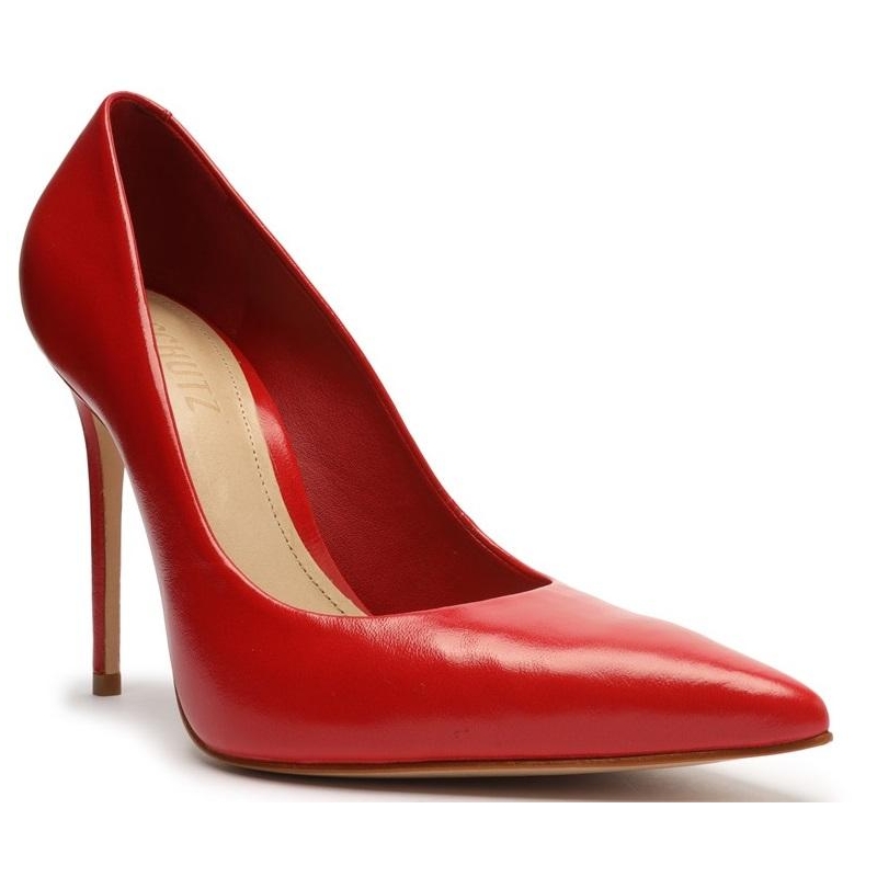 Cleo Red Pumps
