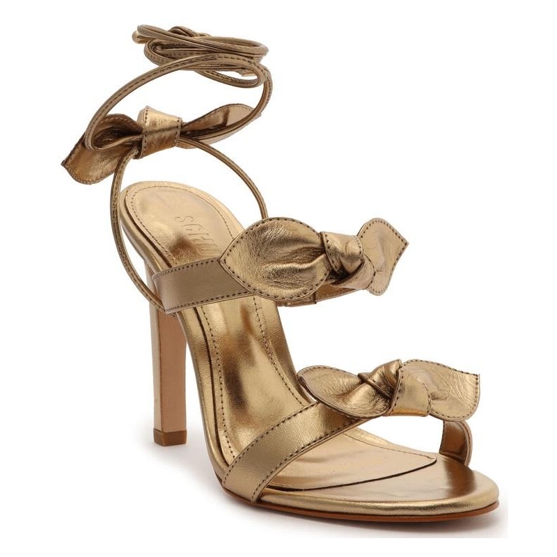 Golden Bow Sandals