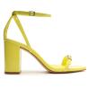 Amaya Yellow Schutz Sandals